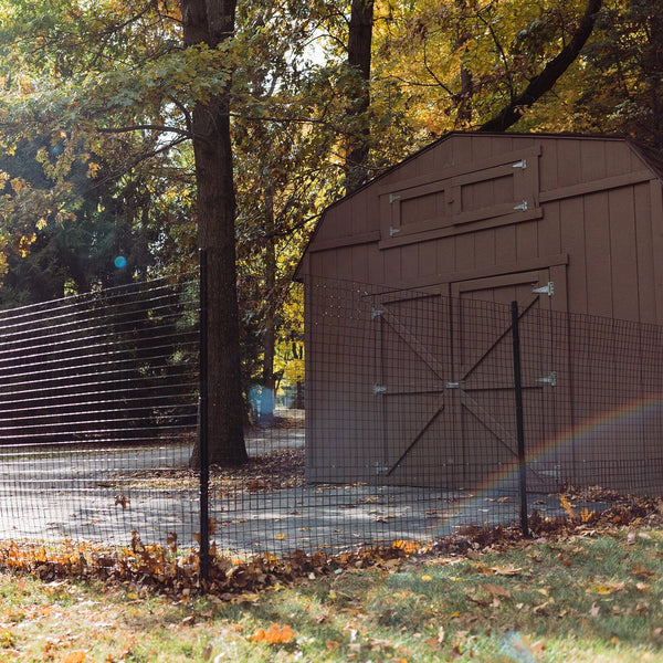 Freestanding DIY Dog Fence System