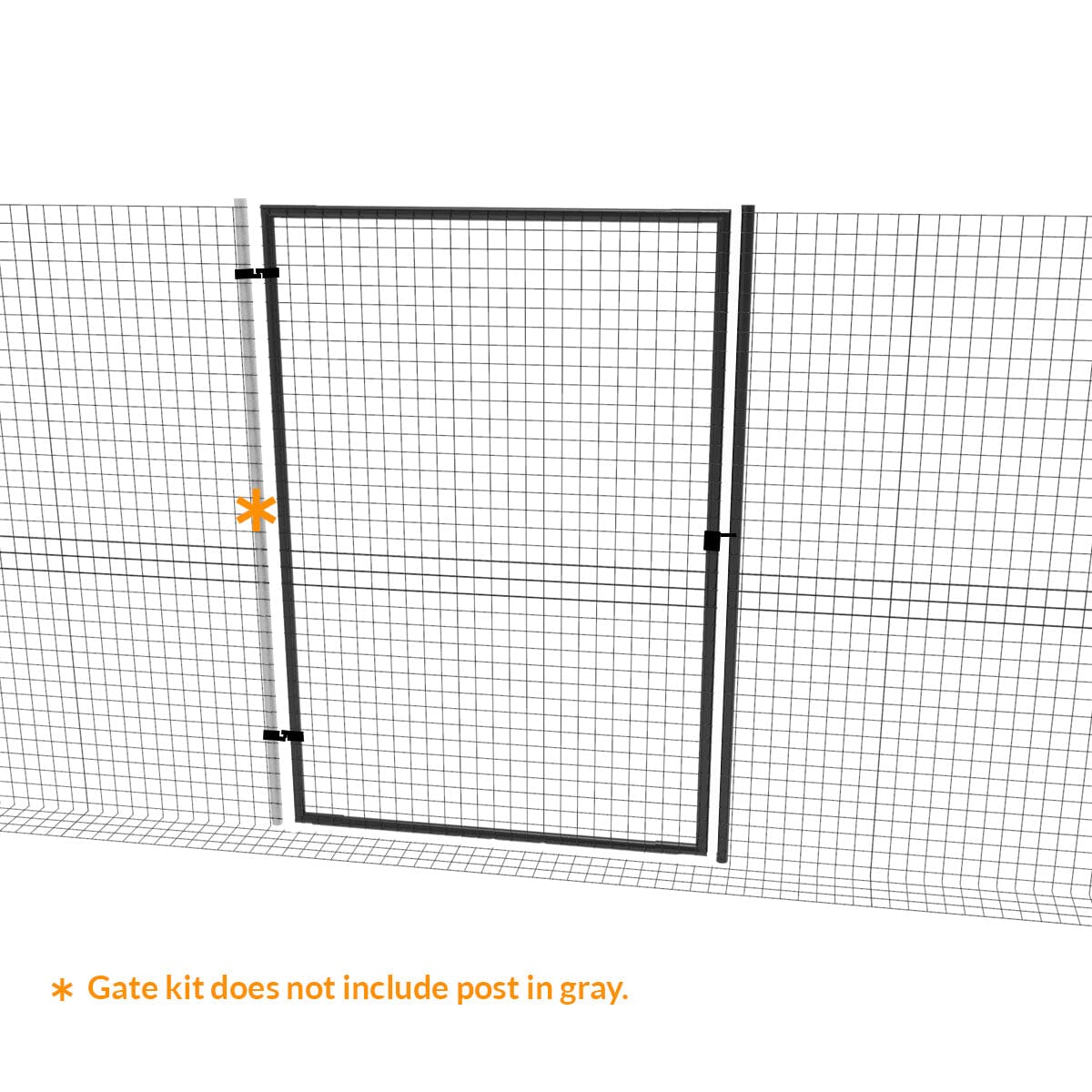 Outdoor Dog Gates - Heavy Duty Gates For Freestanding Dog Fences